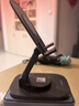品勝 手機(jī)支架桌面 直播網(wǎng)課便攜可折疊旋轉(zhuǎn) 床頭懶人支架 刷劇看視頻手機(jī)平板通用支撐架 黑色 曬單實(shí)拍圖