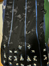 一城風絮畫屏重疊丨春秋冬款復古老緞子提花刺繡漢元素清馬面裙女百搭原創(chuàng) 黑色 L 曬單實拍圖