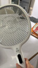 欖菊電蚊拍充電式帶底座家用強(qiáng)力滅蚊燈拍兩用滅蚊器基孔肯雅熱滅蚊拍 曬單實(shí)拍圖