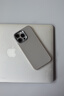 米弗希 Magsafe磁吸碳纖維紋適用蘋果16Promax超薄散熱iPhone15pro手機(jī)殼14凱夫拉紋磨砂半包保護(hù)套 金屬鏡框【灰色-磁吸款】三包碳纖維紋殼 iPhone 16 Pro Max 曬單實拍圖