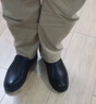 紅蜻蜓男鞋春夏男士牛皮商務(wù)休閑一腳蹬皮鞋中老年爸爸鞋WTA24128黑色41 曬單實(shí)拍圖