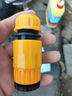 印顏水龍頭接頭萬能對接軟管接硬管家用澆菜澆花洗車水管快接頭 4分6分標準接+4分通水接 1套 曬單實拍圖