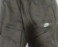 耐克（NIKE）運動(dòng)褲男褲2025春秋季休閑束腳健身褲跑步長(cháng)褲針織籃球寬松衛褲 黑色FQ4331-010束腳收口純棉 2XL /185/建議體重180-190斤 曬單實(shí)拍圖