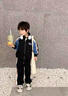 奧特曼童裝男童春秋套裝2025新款學(xué)院風(fēng)兒童衣服秋季校服款運(yùn)動服兩件套 黑色 120 建議110-120cm6-7歲 曬單實(shí)拍圖