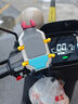 五匹osopro電動(dòng)車手機(jī)導(dǎo)航支架摩托車手機(jī)支架彩殼版甲殼減震可選配無(wú)線充電 彩殼版減震直角甲殼支架 曬單實(shí)拍圖