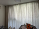 如喆全屋窗簾定制臥室高級感全遮光包軌道上門(mén)安裝測量紹興柯橋雪尼爾 唐頓莊園（可加黑色毛球） 米 曬單實(shí)拍圖