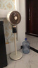 創(chuàng)維【全屋驅(qū)蚊】空氣循環(huán)扇家用電風(fēng)扇落地扇2025新款大風(fēng)量語音遙控輕音節(jié)能臥室小風(fēng)扇Q522 白咖色 曬單實(shí)拍圖