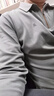 杉杉長袖T恤男順滑抗皺商務(wù)休閑親膚柔軟撞色polo套頭彈力打底衫男裝 軍綠 L (175/92A) 曬單實(shí)拍圖