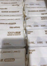 德佑超柔棉柔巾100%棉源嬰兒洗臉巾干濕兩用新生兒專用潔面巾80抽10包 曬單實(shí)拍圖