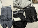 Calvin Klein內(nèi)衣男士四條裝ck輕薄高彈低腰防夾臀四角褲平角內(nèi)褲男NP2755O I7I-黑/太空黑/椰青灰/碳灰 4條 L 曬單實(shí)拍圖