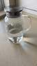 青蘋果耐熱冷水壺1.95升 可加熱茶水分離圍爐煮茶壺 大容量玻璃涼水壺  曬單實拍圖