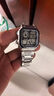 卡西歐（CASIO）手表小方塊 休閑鋼帶防水小銀表AE1200學生男士手表電子表日韓表 AE-1200WHD-1AVDF 曬單實拍圖