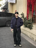 卡圖弛美式短款ma1飛行員夾克男秋季潮牌立領(lǐng)寬松棒球服硬漢工裝外套 藏青色 XL 曬單實(shí)拍圖
