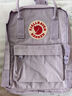 FJALLRAVEN北極狐雙肩包kanken mini男女戶外出游旅行包ipad包迷你背包23561 457 薰衣草紫 7L 曬單實(shí)拍圖