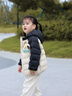 巴拉巴拉balaOne童裝兒童羽絨服寶寶女童男童2025年冬季保暖外套 淺卡其50311-白鴨絨 110 充絨量48g 適合3-4歲 曬單實(shí)拍圖