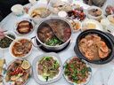 陶居邦砂鍋黃燜雞米飯煲仔飯專用干燒不裂耐高溫陶瓷沙鍋淺鍋碗商用火鍋 淺鍋帶蓋1人份 800ml 曬單實拍圖