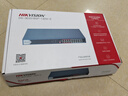 HIKVISION?？低?8口百兆POE交換機(jī)16口百兆2口千兆金屬外殼風(fēng)扇散熱非網(wǎng)管型監(jiān)控分線器3E0318SP-130W-E 曬單實(shí)拍圖