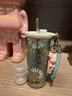 JOLEE法國品牌咖啡杯純鈦水杯高顏值實(shí)用走心鈦杯便攜生日禮物伴手禮 鉆晶藍(lán)-500ml【5D貼花+禮盒】 曬單實(shí)拍圖