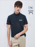 Navigare意大利小帆船男防蚊親膚小立領(lǐng)通勤短袖POLO衫1325545501 灰 L  曬單實(shí)拍圖