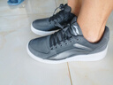 李寧男鞋運動(dòng)板鞋春夏季皮面黑色休閑鞋子 黑色（店長(cháng)推薦） 44 曬單實(shí)拍圖