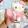澳貝（auby）嬰幼兒玩具搖鈴牙膠床掛口水巾凱蒂貓安撫玩偶新生兒禮盒生日禮物 曬單實(shí)拍圖
