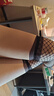 SUEKISS 情趣內(nèi)衣 性感睡衣女級污度誘惑貓女比基尼兔女郎激情免脫丁字褲sm女仆開檔制服 三點毛絨套裝2124黑 曬單實拍圖