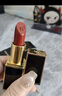 TOM FORD黑管TF口紅100啞光肉桂奶茶色唇膏生日禮物女 送女友 曬單實(shí)拍圖
