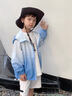 G.duck兒童防曬衣男童夏季防曬服外套2024新款中大童夏季輕薄透氣夏款潮 藍色 160 建議身高150-160cm 11-12歲 曬單實(shí)拍圖