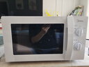 美的（Midea）快捷微波爐 家用小型 360°轉(zhuǎn)盤(pán)加熱 旋鈕操控 易潔內(nèi)膽（M1-L213B） 曬單實(shí)拍圖