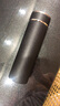 易曼B6冰花商務(wù)杯304不銹鋼保溫杯不掉漆水杯時車載禮品杯子 B6黑色冰花杯 500ml 曬單實拍圖