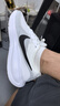 耐克NIKE男子跑步鞋緩震 NIKE REVOLUTION 8 運動鞋HJ9198-101白 42 曬單實拍圖