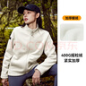 拓路者（Pioneer Camp）戶外防風(fēng)開衫抓絨衣女加厚保暖搖粒絨外套寬松休 米白色 L 曬單實(shí)拍圖