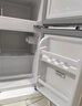 奧克斯小冰箱家用小型迷你冷藏冷凍兩用出租房宿舍用節(jié)能省電寢室辦公室電冰箱 【熱賣款 升級凈化去味】22A126DW銀 曬單實拍圖