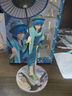 漫樂假日 初音未來櫻花雪初音miku櫻賽車初音夏雪草初音手辦模型擺件 和服始音海人kaito（初音大哥）23cm 曬單實拍圖