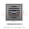 九牧（JOMOO）帶過濾網(wǎng)衛(wèi)生間不銹鋼防蟲淋浴地漏防臭地漏芯洗衣機(jī)地漏送接頭 【一淋一干】槍灰套餐 曬單實(shí)拍圖