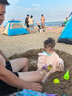 kocotreekk樹兒童沙灘巾防曬透氣寶寶游泳浴巾男女孩衣服式帶帽浴袍 兔兔S 曬單實拍圖