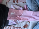 梵迪拉（F.DYRAA）&Hellokitty兒童泳衣女海長袖防曬A類游泳二件套KC422C015粉色130 曬單實拍圖