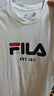 FILA 斐樂官方男女同款針織T恤2025年夏季純棉寬松休閑情侶短袖t恤 曬單實拍圖