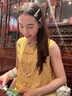 She's茜子陪伴蝴蝶結發(fā)夾珍珠邊夾輕奢劉海夾發(fā)飾頭飾發(fā)卡教師節禮物金色K0 曬單實(shí)拍圖