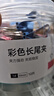 京東京造 長尾夾燕尾夾 彩色混合裝15mm+19mm+25mm（82只組合） 票夾鳳尾夾蝴蝶夾金屬票據(jù)文件夾 曬單實(shí)拍圖