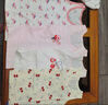 貝瑞加（Babyprints）女孩背心2件裝中小童無袖坎肩幼兒園女寶寶純棉睡衣柔軟 粉兔100 曬單實拍圖