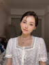 Cindy Kelly高級999銀項鏈女輕奢實(shí)用精致鎖骨鏈送老婆結婚紀念生日禮物女生 玫瑰金【送老婆女友實(shí)用高檔】 曬單實(shí)拍圖