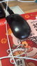 羅技（Logitech）M186 企業(yè)級無線辦公鼠標(biāo) （M185/M187P）筆記本臺式電腦對稱鼠標(biāo) 帶無線2.4G接收器 黑灰 曬單實拍圖