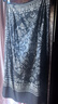 EP雅瑩藍(lán)標(biāo)系列丨重磅真絲系帶圍裹式半身裙 夏季商場(chǎng)同款3508A 黑色 L 曬單實(shí)拍圖