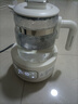 摩飛電器（Morphyrichards）電熱水壺全玻璃恒溫壺家用熱水壺燒水壺養(yǎng)生煮茶壺多段控溫電水壺極速風冷沖奶泡奶機MR5602 1.2L 椰奶白 曬單實拍圖