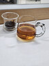 憶壺茶 龍把茶杯泡茶杯茶水分離玻璃杯辦公茶杯帶過濾茶道杯父親節(jié)禮物 曬單實(shí)拍圖