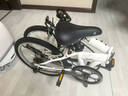 大行（DAHON）經(jīng)典D6折疊自行車(chē)20英寸6速成人休閑單車(chē) KBC061 麗面白 曬單實(shí)拍圖