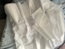 簡(jiǎn)愛(ài)生活塑料袋加厚白色背心袋購(gòu)物袋食品打包袋超市手提袋45*63cm100只 曬單實(shí)拍圖