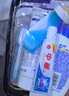 JOYTOUR旅行洗漱套裝 洗漱包便攜旅行用品牙膏牙刷洗發(fā)沐浴毛巾 7件套A2 曬單實(shí)拍圖