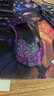 墨頓 適用雷蛇（Razer）煉獄蝰蛇標(biāo)準(zhǔn)版防滑貼有線鼠標(biāo)貼紙游戲防打油專用個(gè)性印花集耐磨吸汗保護(hù)貼膜 黑紫耿鬼防滑貼【全包】 曬單實(shí)拍圖